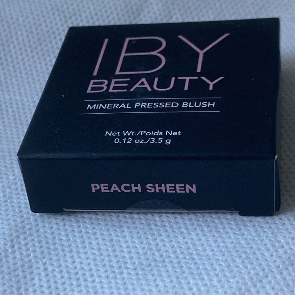 IBY Beauty Mineral Pressed Blush in Peach Sheen - Picture 4 of 6
